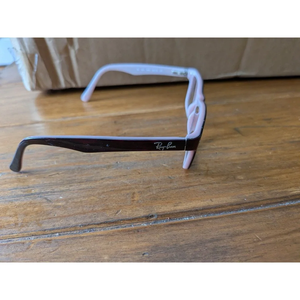 Ray-Ban Youth Eyeglasses Frame RB1531 3580 Black Lavender 46-16-125 Glasses